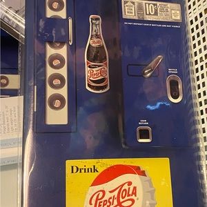 Pepsi metal sign